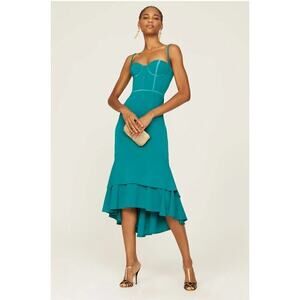 46. Katie May Loren Dress Womens XS Mermaid Romantic Wedding Glam Coquette Gala